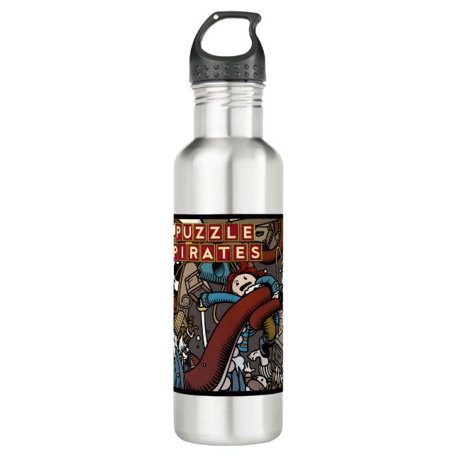 Kraken Flasche Edelstahlflasche (Vorderseite)