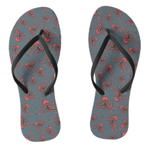 Kraken Flip Flops