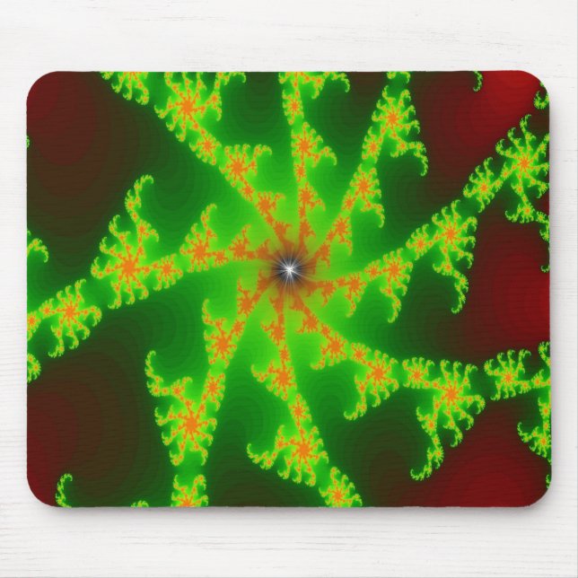 Kraken-Fraktal Mousepad (Vorne)