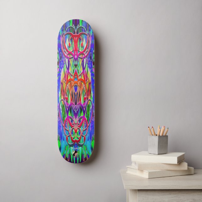 Kraken g-cat Pro Skateboard (Wandkunst)