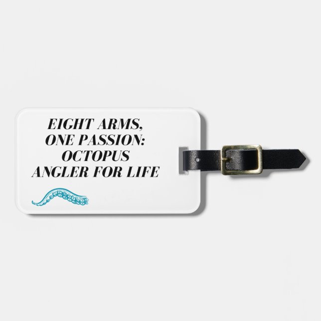 Kraken Gepäckanhänger (Vorderseite horizontal)