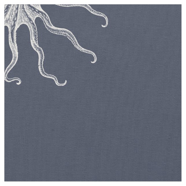 Kraken-Gewebe, Marine Stoff (Nahaufnahme)