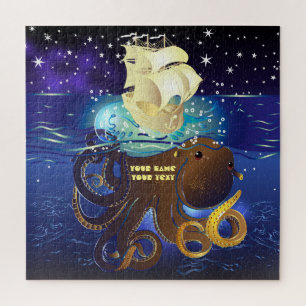 Kraken Groß und Caravella Puzzle