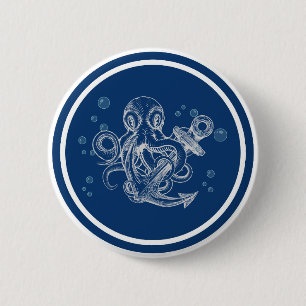 Kraken hält Anker fest Button