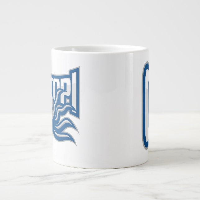 Kraken-Kaffee-Tasse - 20oz Jumbo-Tasse (Vorderseite)