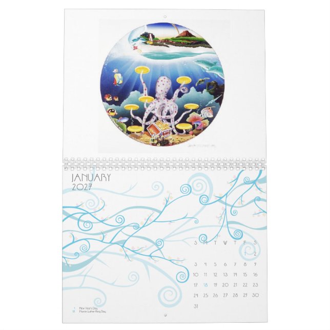 Kraken-Kalender Kalender (Jan 2027)