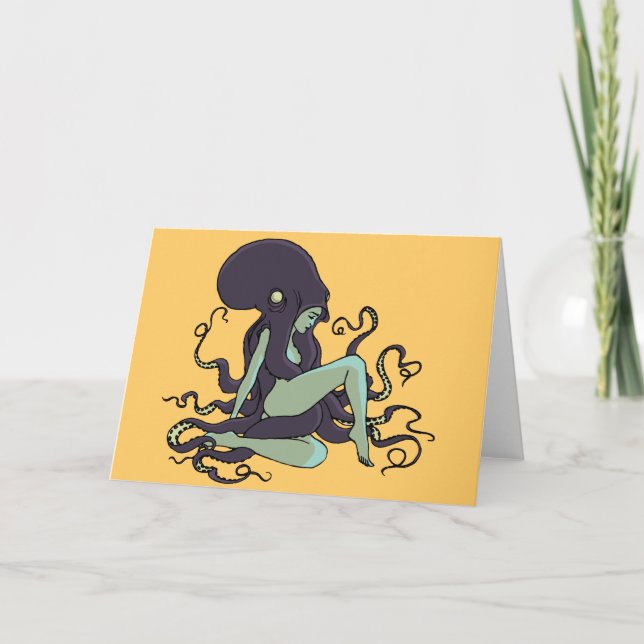 Kraken-Königin Karte (Vorderseite)