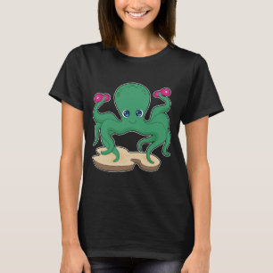 Kraken-Krafttraining Dumbells T-Shirt