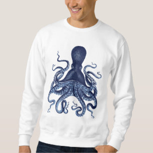 Kraken, Kraken, Vintag, Gravur, nautisch, ma Sweatshirt