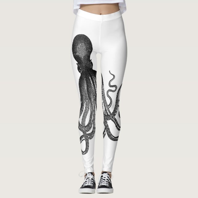 Kraken, Leggings mit Oktopus (Vorderseite)