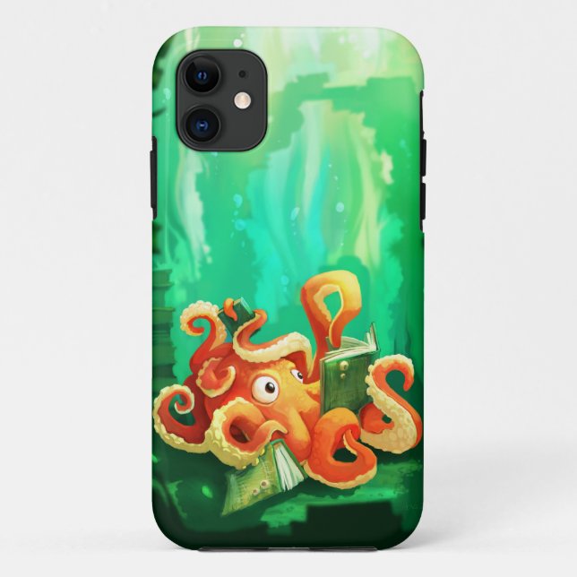 Kraken-LesungsiPhone 5 Fall Case-Mate iPhone Hülle (Rückseite)