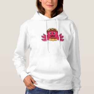 Kraken mit Kuchen Hoodie
