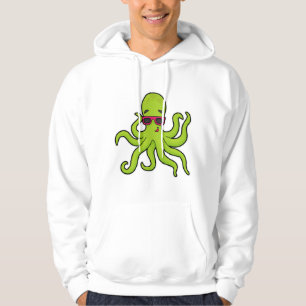Kraken mit Sonnenbrille Hoodie