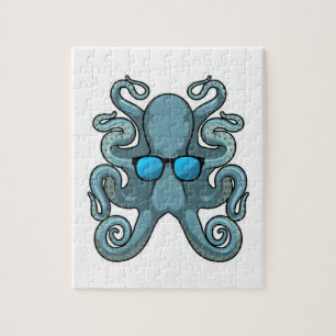 Kraken mit Sonnenbrille Puzzle