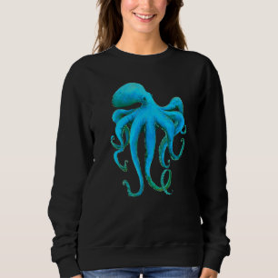 Kraken Octopus Die mächtige, gezähmte Meereskreatu Sweatshirt