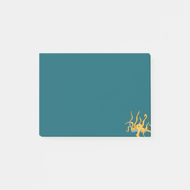Kraken Post-it Klebezettel (Vorderseite)