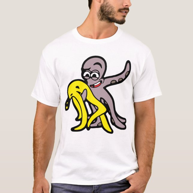 KRAKEN-SALSA-TÄNZER T-Shirt (Vorderseite)