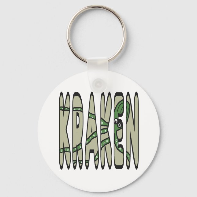 Kraken Schlüsselanhänger (Vorderseite)