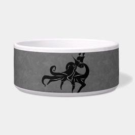 Kraken Sea Monster und Schiff Napf