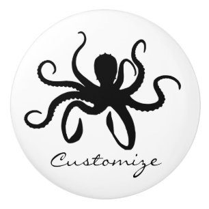 Kraken-Silhouette Thunder_Cove Keramikknauf