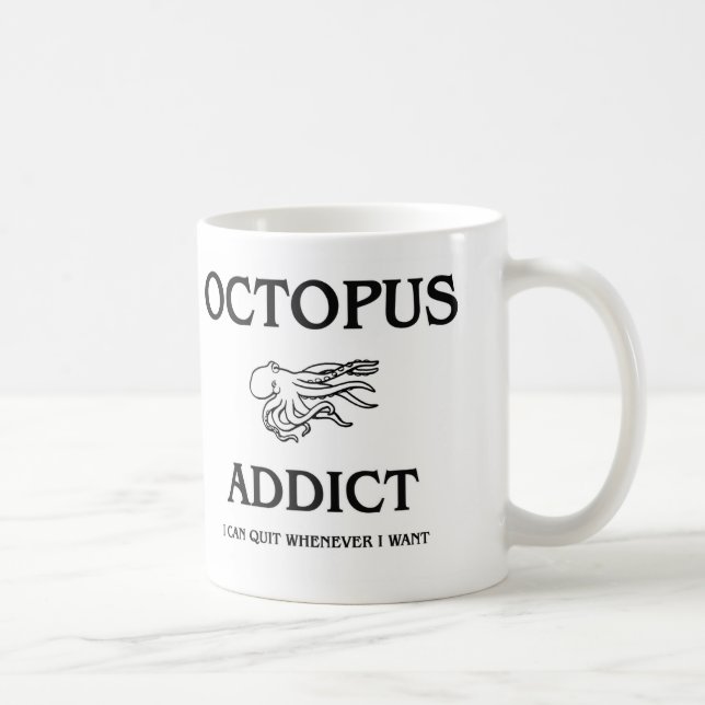 Kraken-Süchtiger Tasse (Rechts)