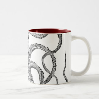 Kraken-Tasse Zweifarbige Tasse