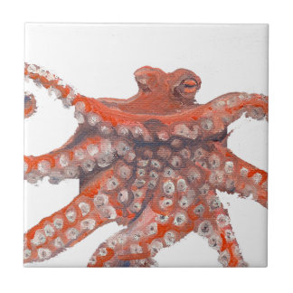 Kraken-Tintenfisch Kraken Malerei Fliese