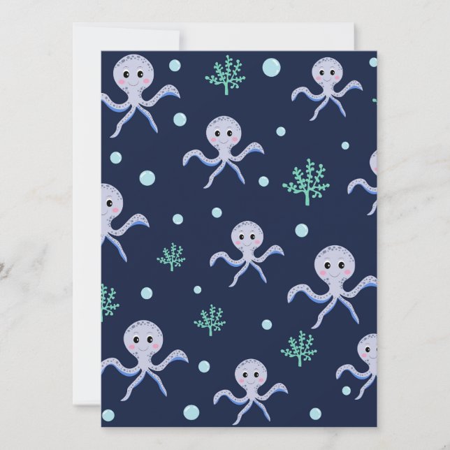 Kraken unter dem Meereskidsmuster (Vorderseite)