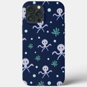 Kraken unter dem Meereskidsmuster Case-Mate iPhone Hülle