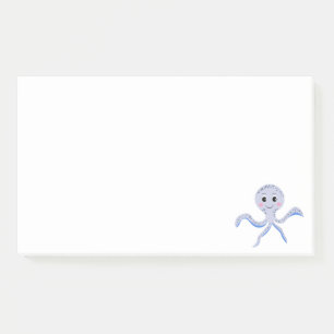 Kraken unter dem Meereskidsmuster Post-it Klebezettel