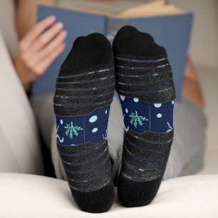 Kraken unter dem Meereskidsmuster Socken