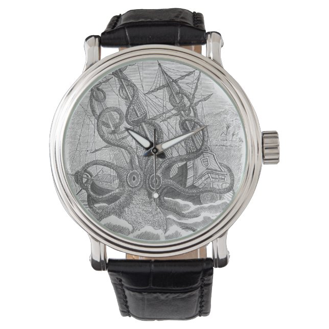 Kraken Watch - Super Size Sushi! Armbanduhr (Vorderseite)