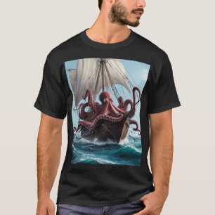 Kraken-Zorn: Das letzte Schiff T-Shirt