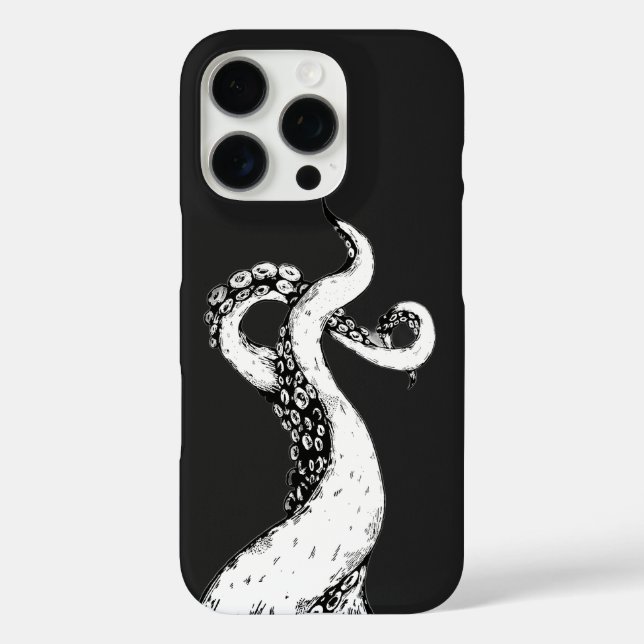 Krakenarme auf schwarzer iPhone-Hülle Case-Mate iPhone Hülle (Rückseite)