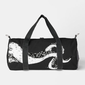 Krakenarme auf schwarzer Sporttasche Duffle Bag