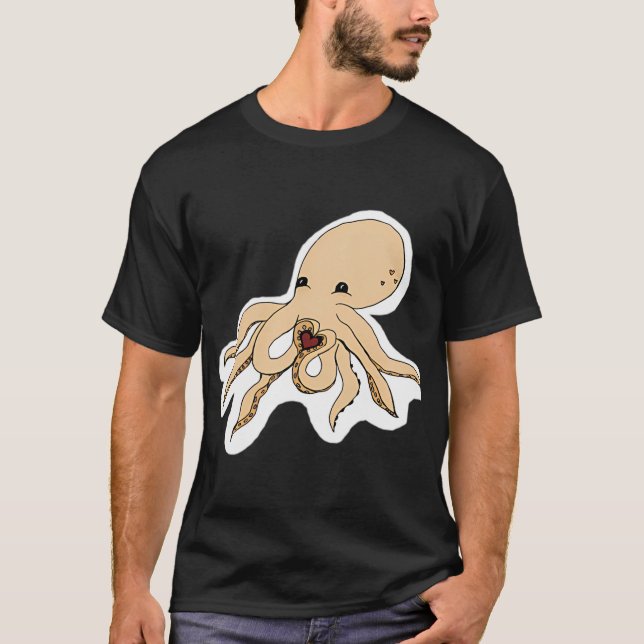 Krakenliebe T-Shirt (Vorderseite)