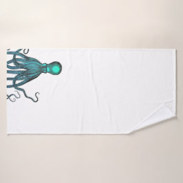 Krakenseegeschöpf Badhandtuch Set