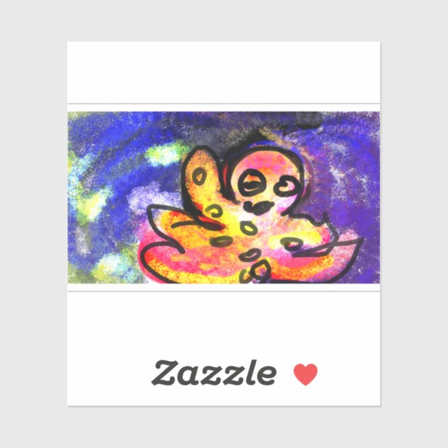 Krakenwelle Aufkleber (Blatt)