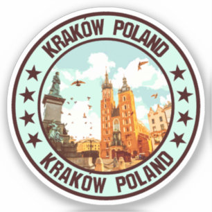 Kraków Aufkleber