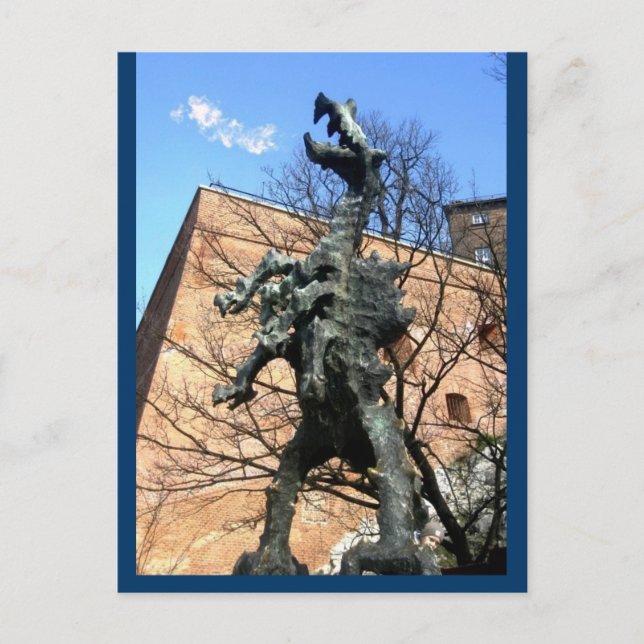 Krakow Dragon Postkarte (Vorderseite)