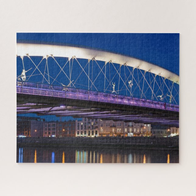 Krakow Pater Bernatek Footbridge Puzzle (Horizontal)
