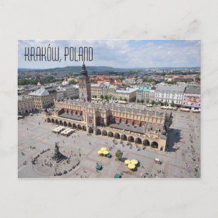 Kraków Polen Postkarte