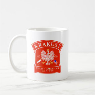 Krakusy Polnisch American Society Coffee Tasse