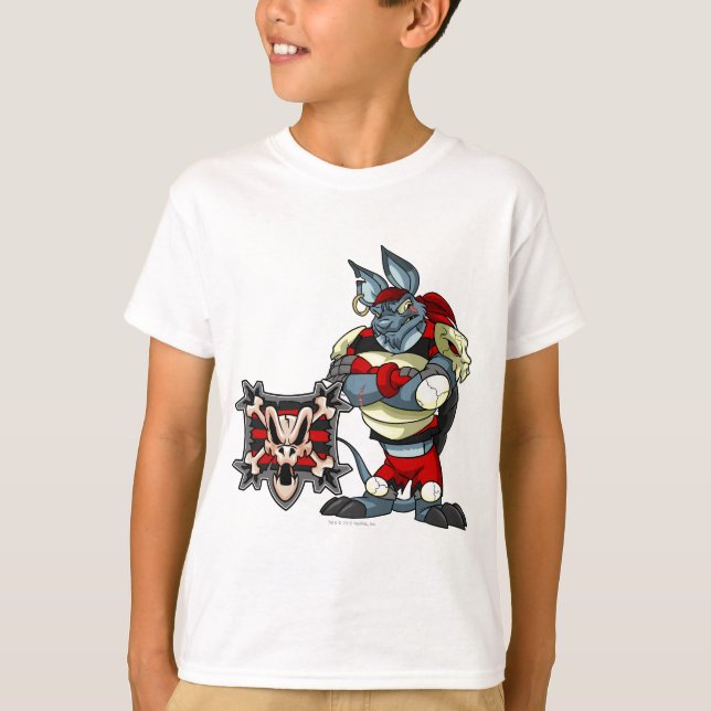 Krakwk Island Team Kapitän 1 T-Shirt (Vorderseite)