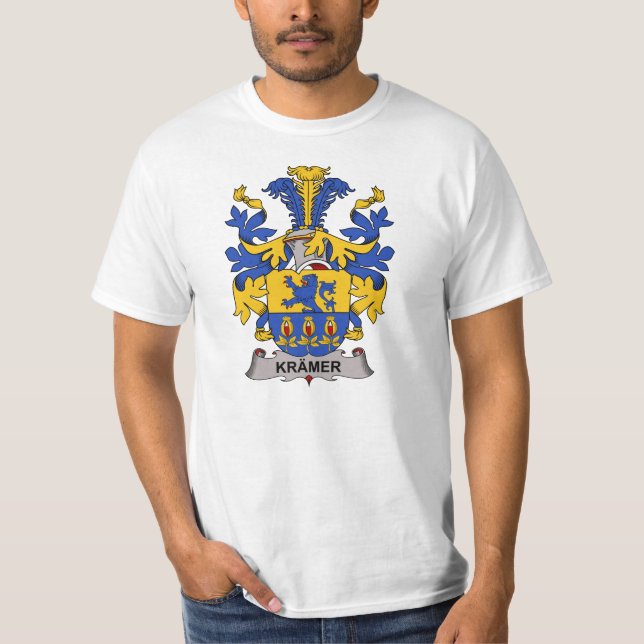 Kramer Familienwappen T-Shirt (Vorderseite)