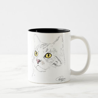 Kramer Zeichnen Zweifarbige Tasse