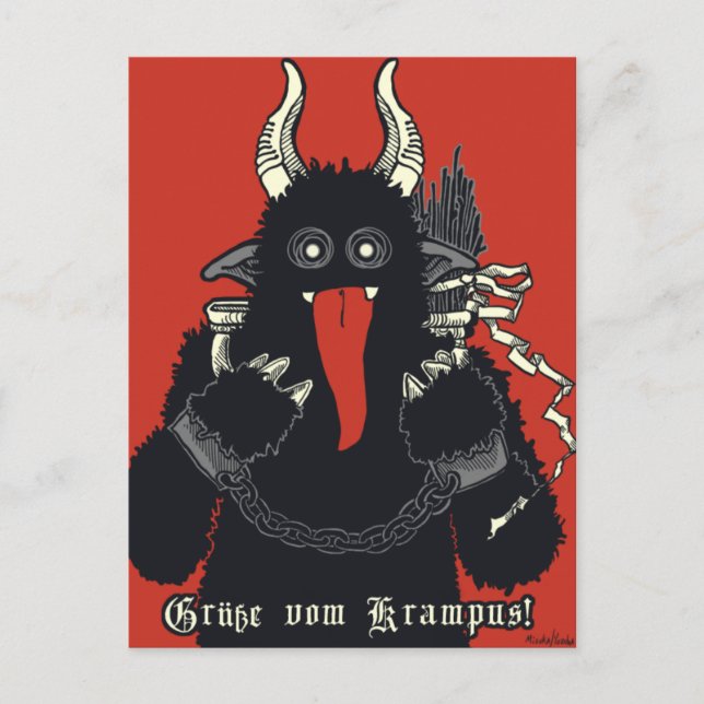 Krampus 2010 postkarte (Vorderseite)