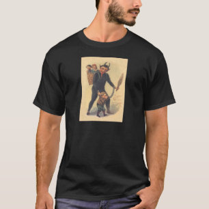Krampus bestraft unartiges Kind T-Shirt