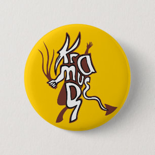 Krampus Button
