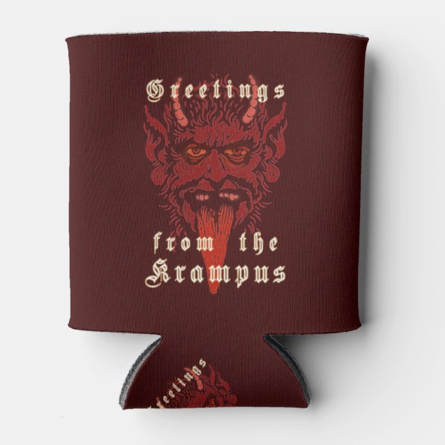 Krampus Can Cooler Dosenkühler (Vorderseite)